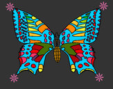 Dibujo Mariposa 5 pintado por blanca