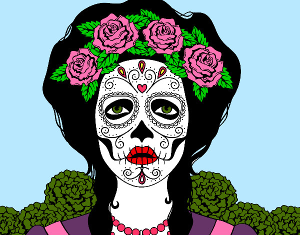 Mujer calavera mejicana