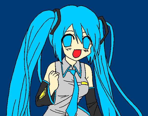 Miku Hatsune vocaloid