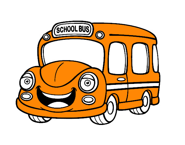 Dibujo Autobús Escolar Infantil pintado por xavi