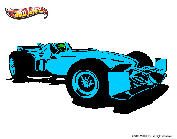 Dibujo Hot Wheels Tyrrell P34 pintado por breyton