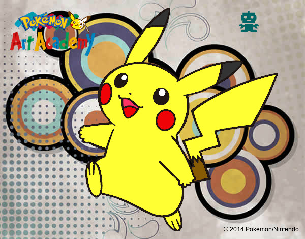 Pikachu en Pokémon Art Academy