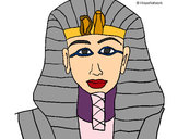 Dibujo Tutankamon pintado por susapaloma