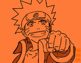 Dibujo Naruto alegre pintado por meaow-mew