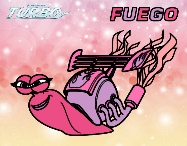Dibujo Turbo -  Fuego pintado por jhol9