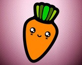 Dibujo Zanahoria sonriente pintado por MONYK1