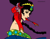 Dibujo Princesa china pintado por Regina23