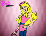 Dibujo Barbie casual pintado por thaiz333