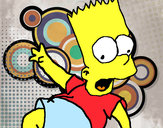 Dibujo Bart 2 pintado por founty