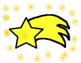 Dibujo Estrella de Belén pintado por camila06