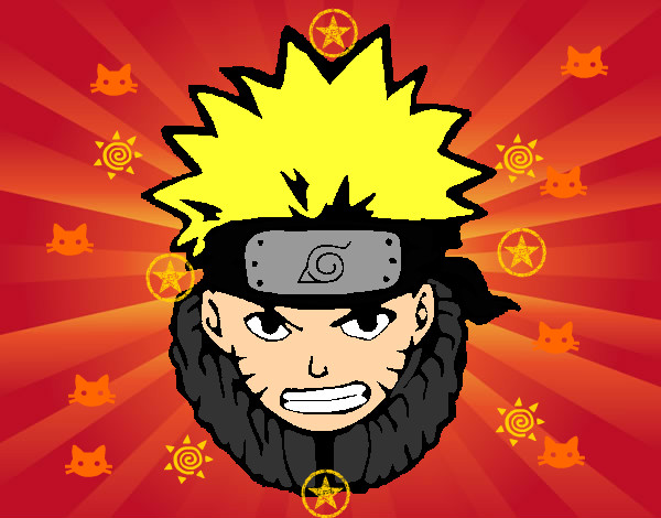 Dibujo Naruto enfadado pintado por fracul