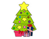 Dibujo Regalos de Navidad 2 pintado por sirula