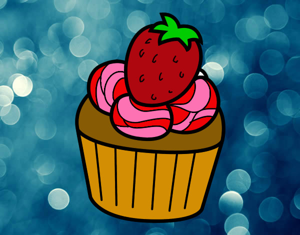 Dibujo Bombón de fresa pintado por jhol9