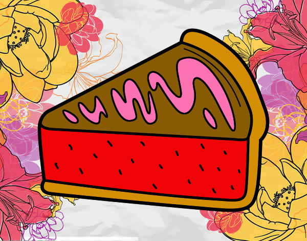 Dibujo Tarta de caramelo pintado por jhol9