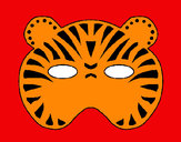 Dibujo Tigre pintado por ALEPRONDA