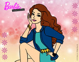 Dibujo Barbie súper guapa pintado por dianita12