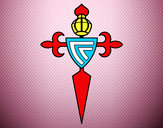 Dibujo Escudo del Real Club Celta de Vigo pintado por irene2006