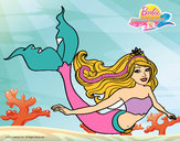 Dibujo Sirena contenta pintado por pilis_guer