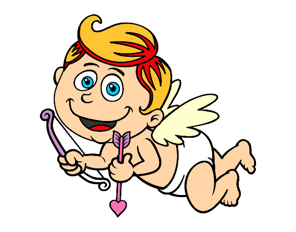 Cupido sonriendo