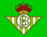 Dibujo Escudo del Real Betis Balompié pintado por Osobal