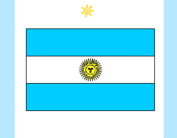 Dibujo Argentina pintado por EveLiin