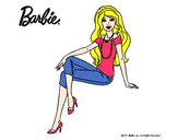 Dibujo Barbie moderna pintado por jacquiii
