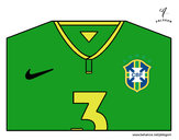 Dibujo Camiseta del mundial de fútbol 2014 de Brasil pintado por ivanpere