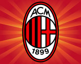 Dibujo Escudo del AC Milan pintado por Federico1
