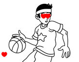 Dibujo Jugador de básquet junior pintado por genesis_23