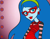 Dibujo Monster High Ghoulia Yelps pintado por deyanira24