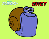Dibujo Turbo - Chet pintado por LuliTFM