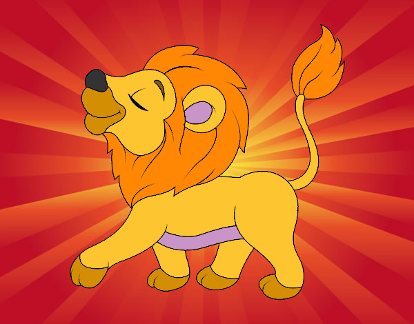 Dibujo Cachorro de león pintado por JuanMar3