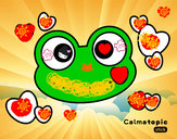 Dibujo Rana Calmatopic amor pintado por rodi