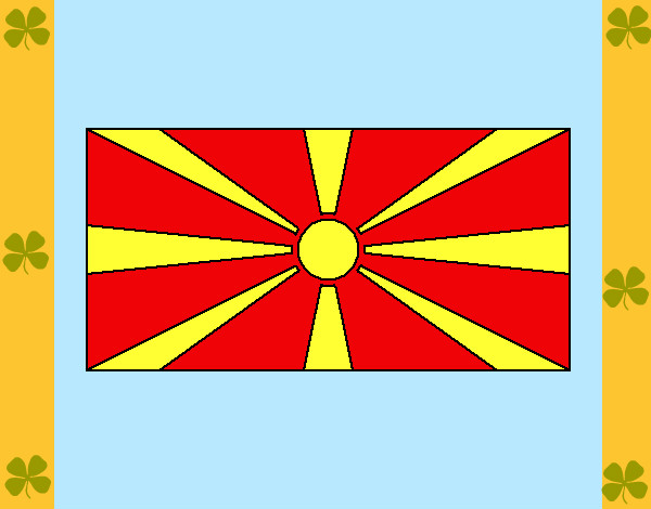 Dibujo República de Macedonia pintado por Lovecat
