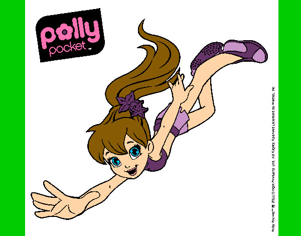Dibujo Polly Pocket 5 pintado por LuliTFM