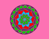 Dibujo Mandala 1 pintado por Mariadelca