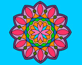 Dibujo Mandala 3 pintado por Mariadelca