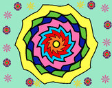 Dibujo Mandala 9 pintado por 21-09Lulu