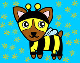 Dibujo Perro-abeja pintado por lolo12