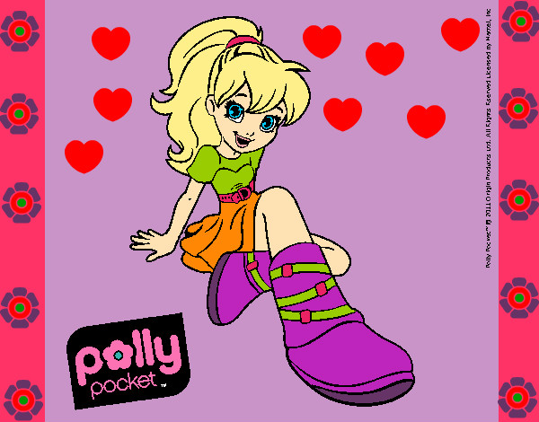Dibujo Polly Pocket 9 pintado por dianita12