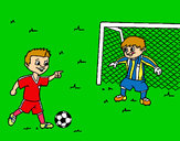 Dibujo Portero de fútbol pintado por francisco3