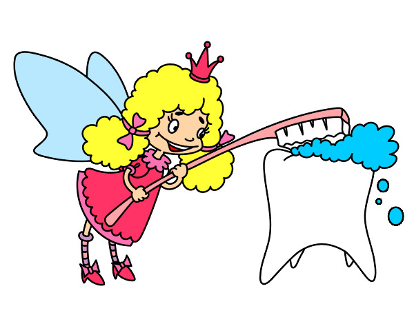 Dibujo Hada de los dientes pintado por Martiwis
