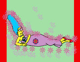 Dibujo Marge pintado por rodi
