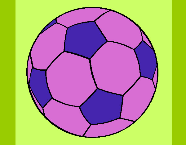 Dibujo de Pelota de fútbol II pintado por Balon en Dibujos.net el