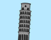 Dibujo La Torre de Pisa pintado por Assin
