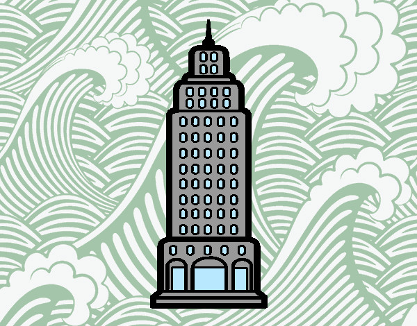 Dibujo Rascacielos pintado por Gardenia