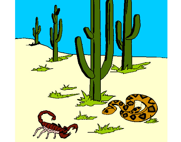 Dibujo Desierto pintado por Assin