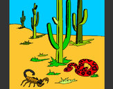 Dibujo Desierto pintado por queyla