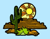 Dibujo Desierto de Colorado pintado por Assin