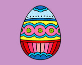 Dibujo Huevo de fabergé pintado por queyla
